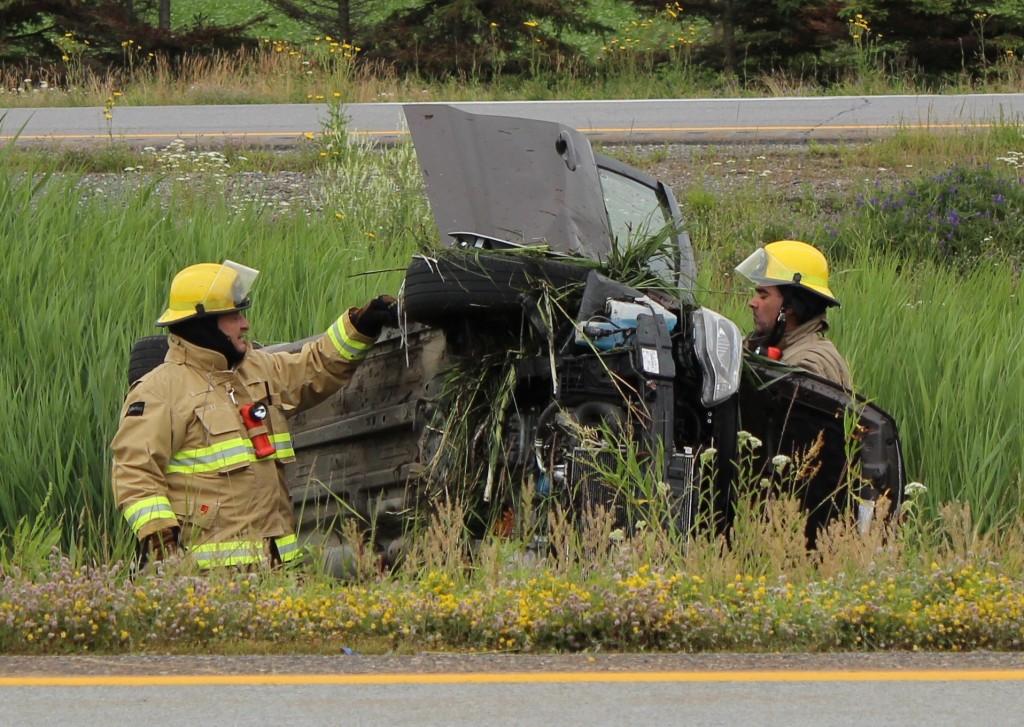 Accident A-20_24 juillet 2015_vue avant de l'auto sur le côté_IMG_3535