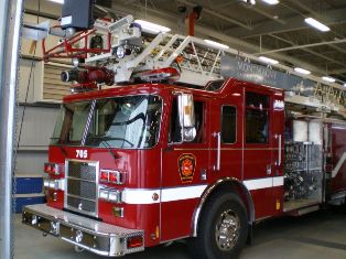 camion-pompiers Montmagny