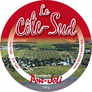 Le Côte-Sud et l'Aubert de Gaspé devraient être sur les tablettes pour Pâques. Sur le Côte-Sud, on voit une illustration de L'Islet-sur-Mer. 