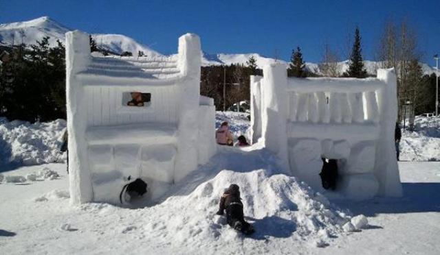 Crédit photo : Page Facebook Château de neige Montmagny-L'Islet 