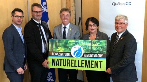 Norbert Morin annonce un somme de 450 000 $ pour réaliser des études afin de prolonger le réseau gazier dans les MRC de Bellechasse et Montmagny