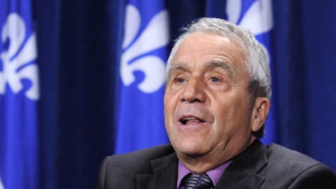 Le ministre de l'Agriculture François Gendron est en région