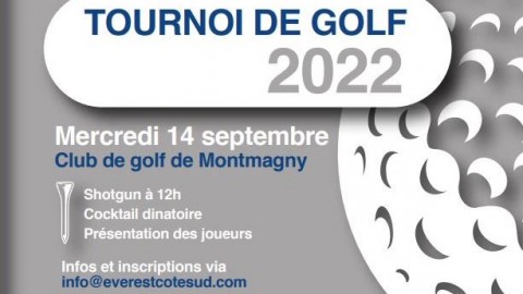 Un premier tournoi de golf au profit de L’Everest