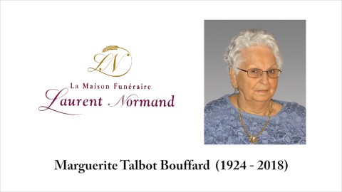 Marguerite Talbot Bouffard  (1924 - 2018)