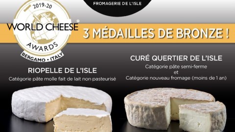 Encore des prix internationaux pour la Fromagerie de l’Île-aux-Grues