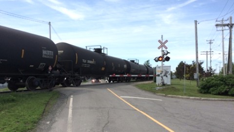 Un train coupe Montmagny en deux !