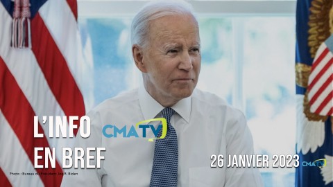 L'Info CMATV en bref du 26 janvier 2023