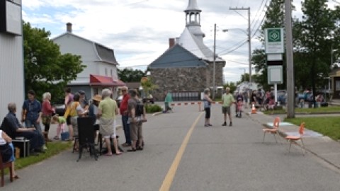 La fête de rue de Sainte-Louise rallie la population