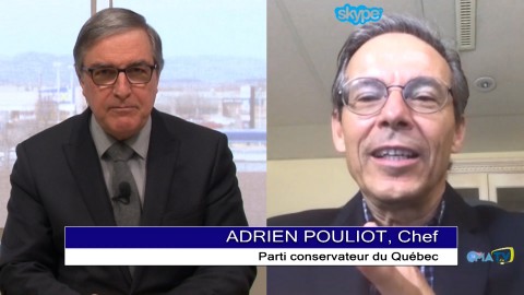 Entrevue - Adrien Pouliot, chef du Parti conservateur du Québec - 28 avril 2020