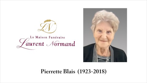 Pierrette Blais  (1923-2018)