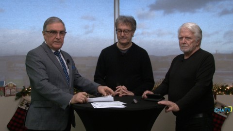 Entrevue - Pierre De Gagné (chansonnier) & Guy Drouin, dir.-gén. CDC ICI Montmagny-L'Islet - 12 décembre 2024