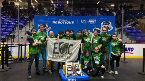 L’Escouade Robotique de l’École secondaire de Saint-Charles-de-Bellechasse participe au Festival de robotique FIRST