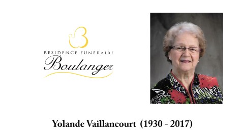 Yolande Vaillancourt (1930 - 2017)