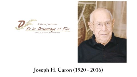Joseph H. Caron (1920 - 2016) 