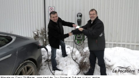 Ville La Pocatière offre maintenant la commodité de la « mode électrique »