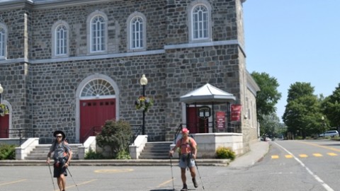 La Municipalité de L'Islet accueille les pèlerins du Chemin des Navigateurs!