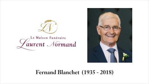 Fernand Blanchet  (1935 - 2018)