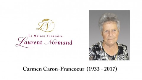 Carmen Caron (1933  - 2017) 