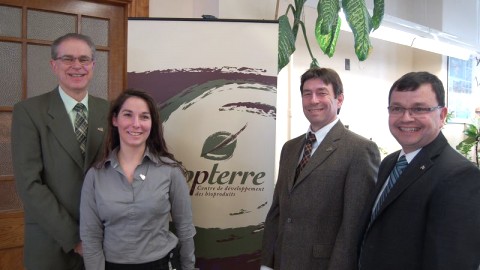 Biopterre investit 801 000$ pour innover en matière de biomasse