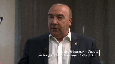 Entrevue - Bernard Généreux, député de Montmagny - L'Islet - Kamouraska - Rivière-du-Loup - 16 mai 2024
