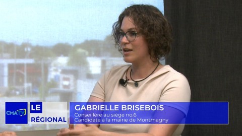 Entrevue - Gabrielle Brisebois, conseillère & candidate à la mairie de Montmagny - 10 juillet 2025