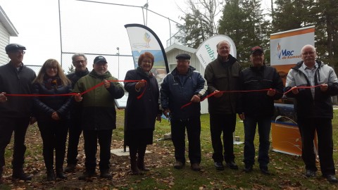 Réaménagement au parc Garneau de Saint-Gabriel-Lalemant