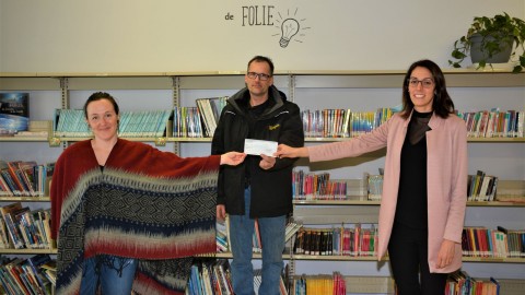 Le Club Richelieu Montmagny remet 5 000 $ pour la cour de l’école primaire Saint-Marcel