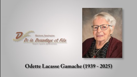 Odette Lacasse Gamache (1939 - 2025)