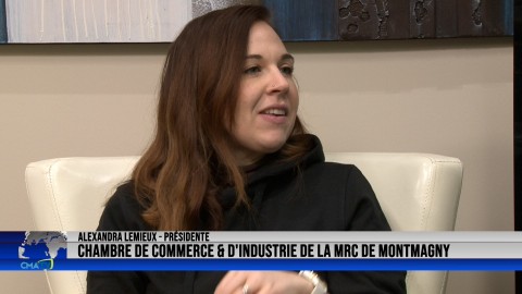 Entrevue - Alexandra Lemieux, présidente de la Chambre de commerce & d'industrie de la MRC de Mty