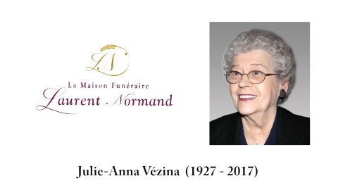 Julie-Anna Vézina (1927 - 2017)