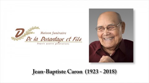 Jean-Baptiste Caron (1923 - 2018)