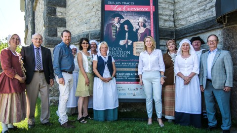 La cage de La Corrivaux exposée à Saint-Vallier