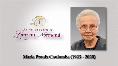Marie Proulx Coulombe (1923 - 2020)