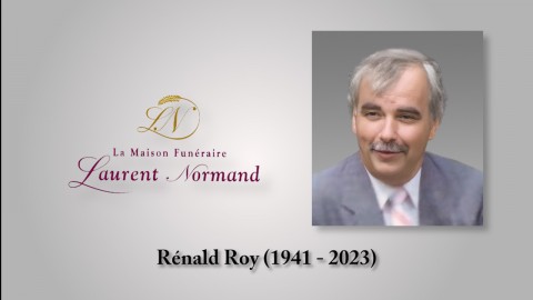 Rénald Roy (1941 - 2023)