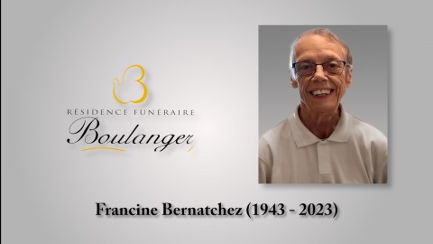 Francine Bernatchez (1943 - 2023)