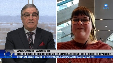 Entrevue - Geneviève Rainville, coordonnatrice Table de concertation sur les saines habitudes de vie - 26 janvier 2023