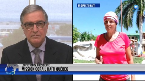 Entrevue - Louise Soucy, EN DIRECT de Corail, Haïti - 27 septembre 2021