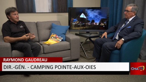 Entrevue - Raymond Gaudreau, dir.-gén. du Camping Pointe-aux-oies - 12 juillet 2021