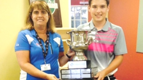 Mathieu Duguay élu golfeur junior de l'année de la Capitale-Nationale