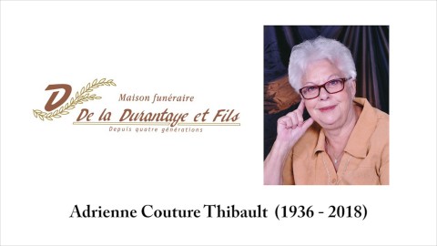 Adrienne Couture Thibault  (1936 - 2018)