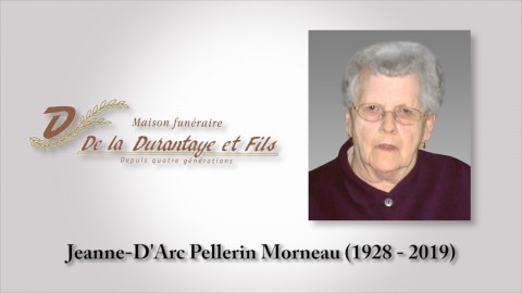Jeanne-D'arc Pellerin Morneau (1928 - 2019)