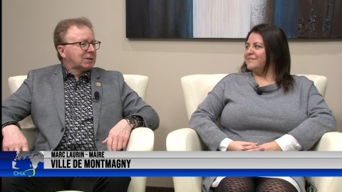 Entrevue - Marc Laurin, maire de Montmagny et Cynthia Lamontagne, dir.-adj. des Arts de la scène de Montmagny - 11 avril 2022