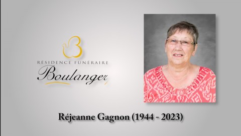 Réjeanne Gagnon (1944 - 2023)