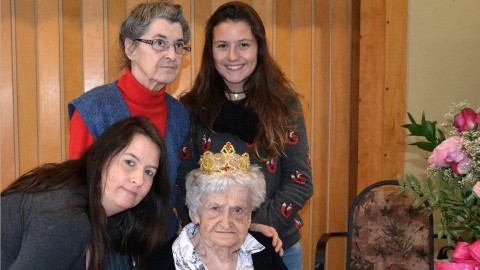 Sainte-Lucie-de-Beauregard célèbre les 100 ans de l’une de ses doyennes