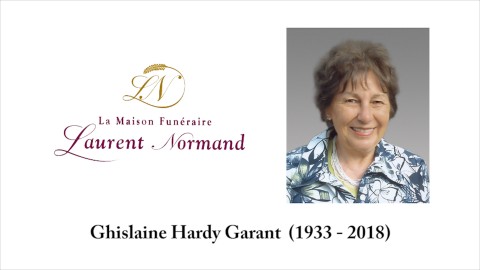 Ghislaine Hardy Garant  (1933 - 2018)