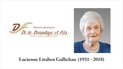 Lucienne Litalien Gallichan  (1931 - 2018)