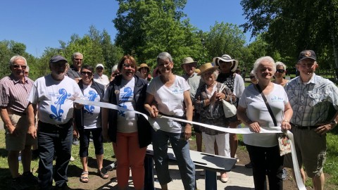 Inauguration de nouveaux modules d’exercices au parc Saint-Nicolas de Montmagny