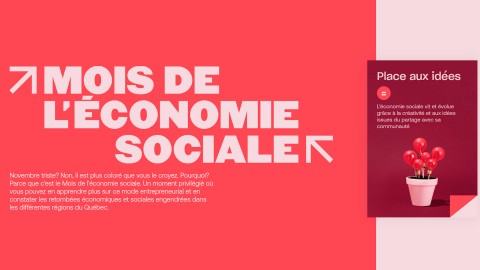 Novembre, mois de l’économie sociale en Chaudière-Appalaches 