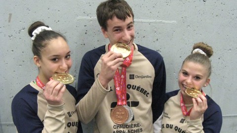 BON DÉPART DE CHAUDIÈRE-APPALACHES AUX JEUX DU QUÉBEC