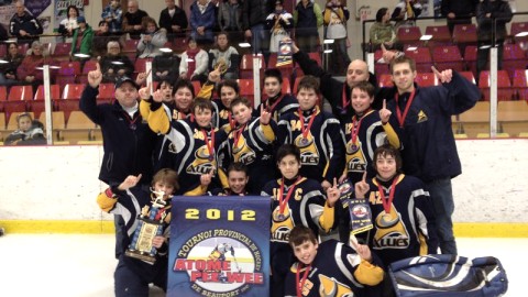 Les Alliés Pee-Wee A1 gagnent les honneurs